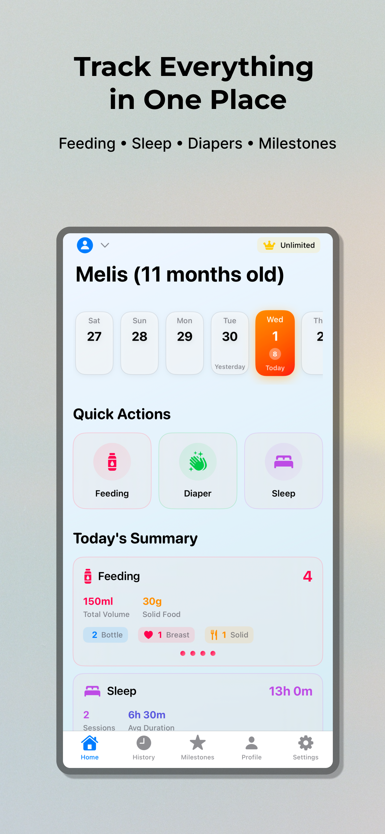 LittleLog - Track Everything in One Place