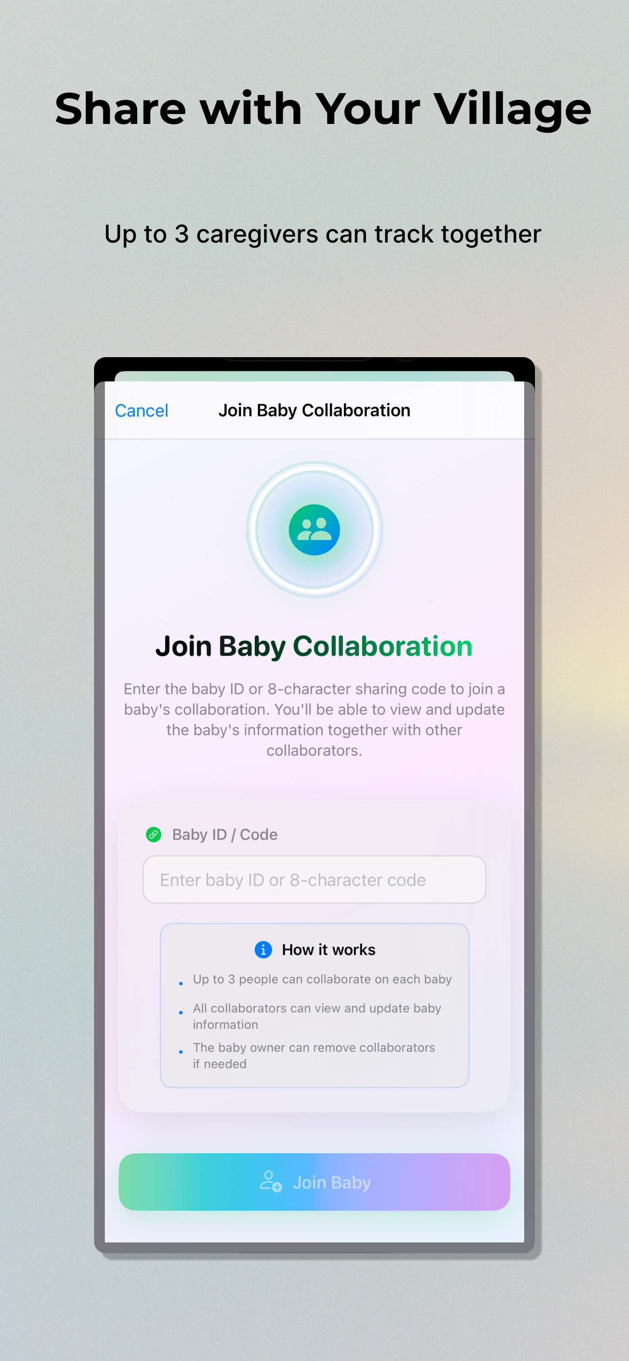 LittleLog - Share with Your Village